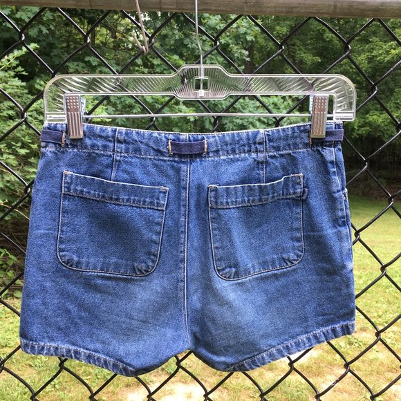Cherokee Denim Shorts with Drawstring - Picture 2 of 3